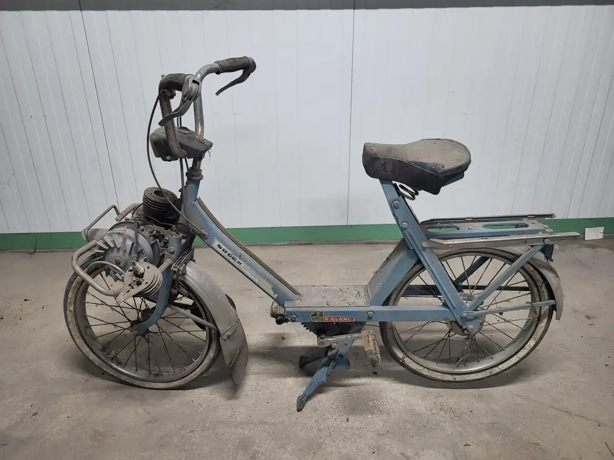 Velo solex 5000 bleu en l’état